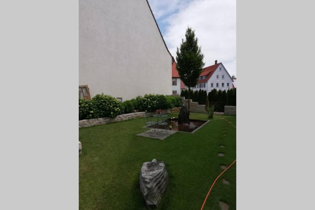 schöne Ferienwohnung auf der Schwäbischen Alb Kohlstetten Exterior foto
